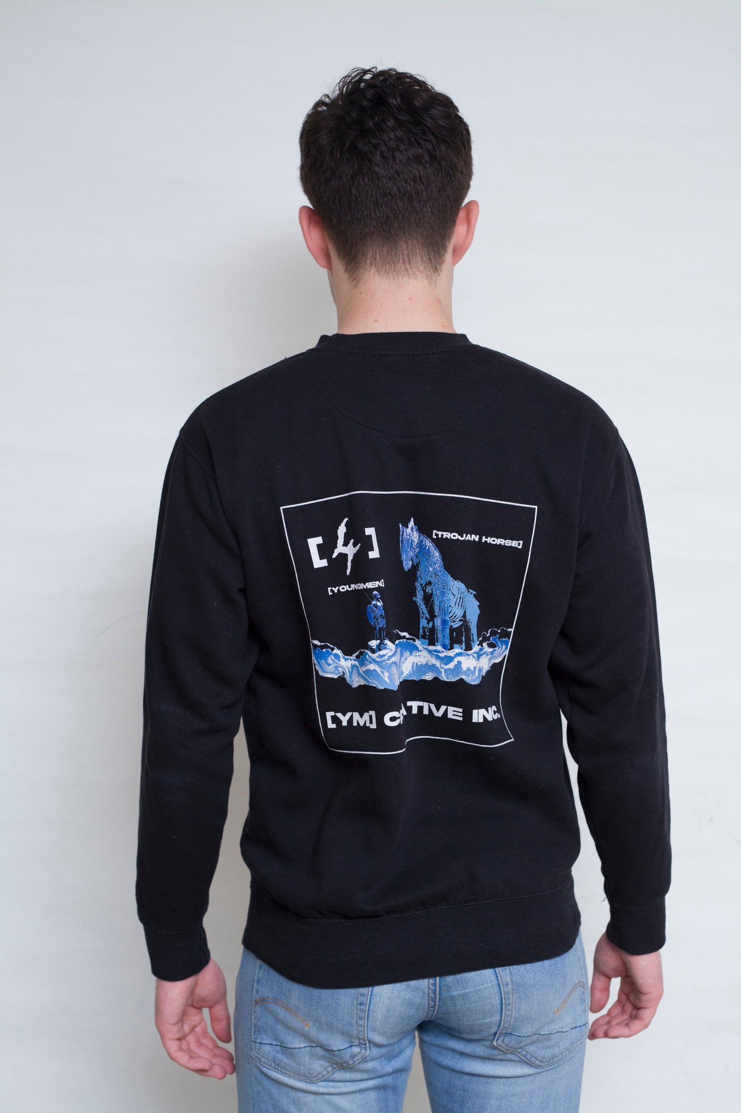 Trojan Horse Crewneck Sweater